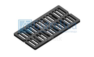 Решетка водоприемная СЧ 750*400*27 – чугунная, кл. D400