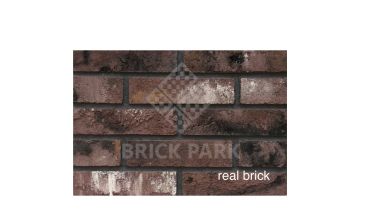 Плитка ручной работы угловая Real Brick Коллекция 2 RB 2-04 Бордовый