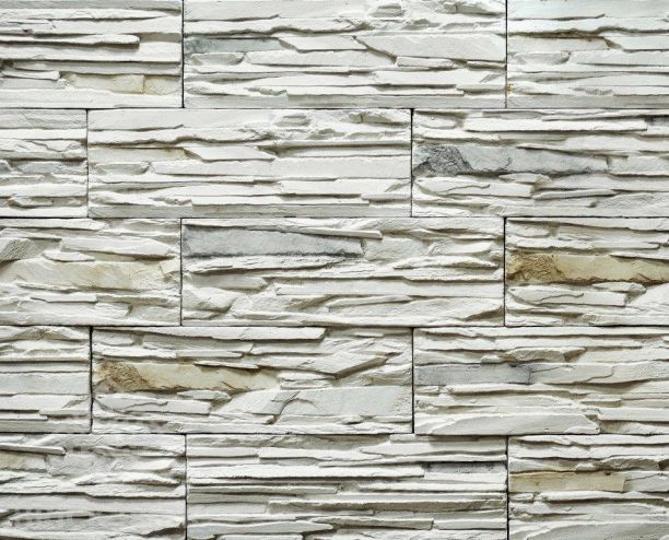 Декоративный камень Bergstone Горный пик белый 00 (Угловой)