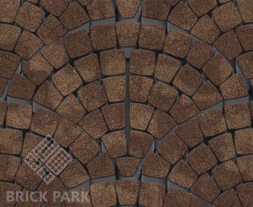 Тротуарная плитка Каменный век Классико Ориджинал Stone Base Желто-коричневый 115×115×60