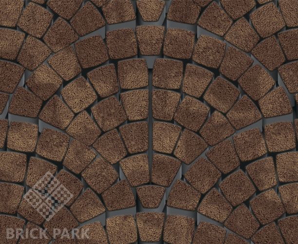 Тротуарная плитка Каменный век Классико Ориджинал Stone Base Желто-коричневый 115×115×60