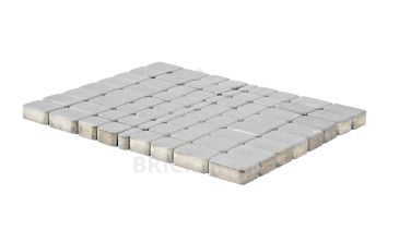 Бетонная брусчатка БРАЕР Классико серый 115x115x60, фото Бетонная брусчатка БРАЕР Классико серый 115x115x60, фото