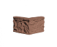 Фасадный карниз Идеальный камень "Барокко" угловой коричневый