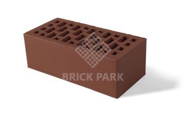 Кирпич BRAER бордо гладкий 1,4НФ