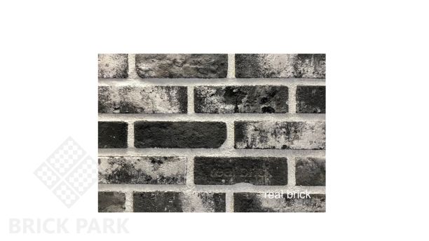 Плитка ручной работы угловая Real Brick Коллекция 4 LOFT RB 4-13 Графитовый