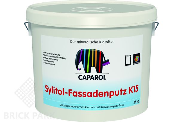 Caparol Sylitol Fassadenputz R 20 бороздчатая