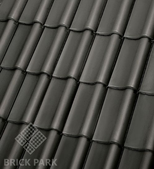 Керамическая черепица Roben BORNHOLM schiefergrau
