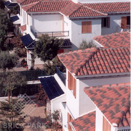 Черепица La Escandella Mixed 'S' Roof Tile Large RED Flamed Red