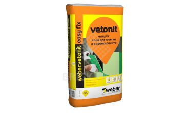 Клей для плитки и керамогранита Weber.Vetonit Easy Fix 25 кг