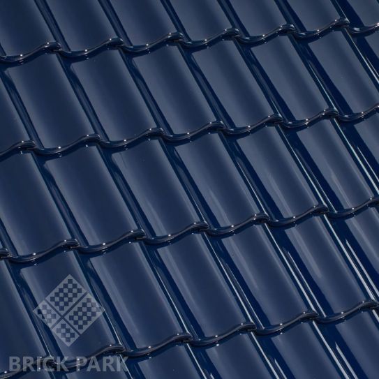 Черепица керамическая IDEAL VARIABEL azur-dunkel 101