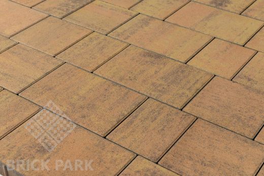 Бетонная брусчатка БРАЕР Старый город Венусбергер Color Mix Тип 17 / Прайд 160x160x60