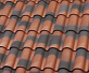 Черепица La Escandella Mixed 'S' Roof Tile Large RED Flamed Red