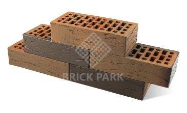 Кирпич BRAER кладка Грифель риф  NF