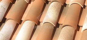 Черепица La Escandella Curved Roof Tile T40 RED Galia