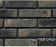 Кирпич ручной формовки Real Brick КР/0,5ПФ Ригель RB 14 хаки  