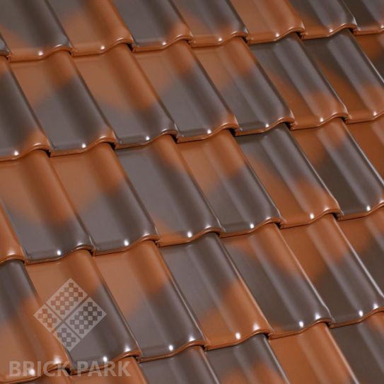 Черепица керамическая Laumans TIEFA  2000 TOP Натуральный Ангоб nr.18 rustique