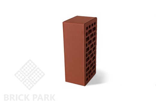 Кирпич BRAER бордо гладкий 1,4НФ