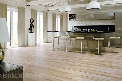 Керамогранит Italgraniti Maxiwood Betulla Avorio 20x180