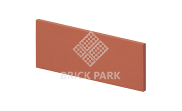 Клинкерная напольная подступень KING KLINKER Рубиновый красный (01), 120x330x10 мм