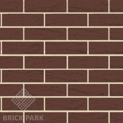 Кирпич ГКЗ Коричневый руст  NF