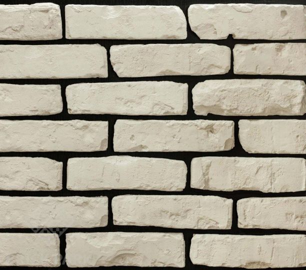 Декоративный камень Bergstone Бельгия белый 00 (угловой)