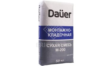 Сухая смесь Dauer М-200 Монтажно-кладочная 1000 кг