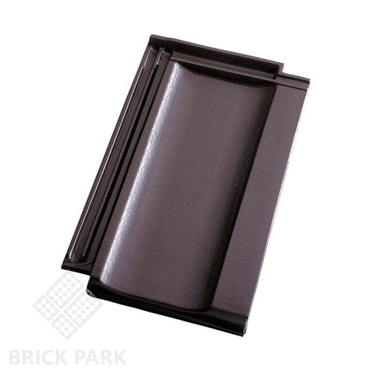 Черепица керамическая Koramic Cosmo 15 (E 80) Deep Black Engobe