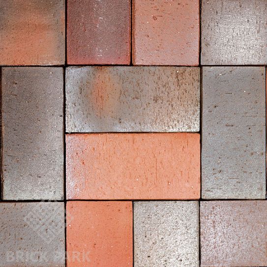 Клинкерная брусчатка Roben Pflasterklinker ALTONA blau-rot