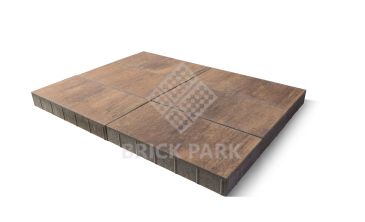 Бетонная брусчатка БРАЕР Сити Color Mix 17 Прайд