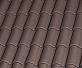 Черепица La Escandella Mixed 'S' Roof Tile Large RED Brown