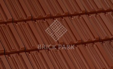 Черепица керамическая Laumans MULDEN VARIABEL Высококачественная глазурь nr. 108 edelbraun