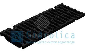 Решетка водоприемная Gidrolica Super РВ -15.19.50 - щелевая чугунная ВЧ, кл. E600