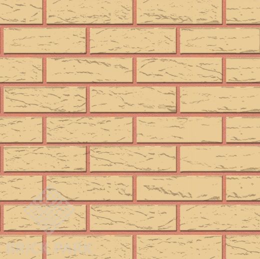 Кирпич ГКЗ Слоновая кость руст  NF