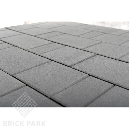 Бетонная брусчатка БРАЕР Старый город Ландхаус серый 80x160x60