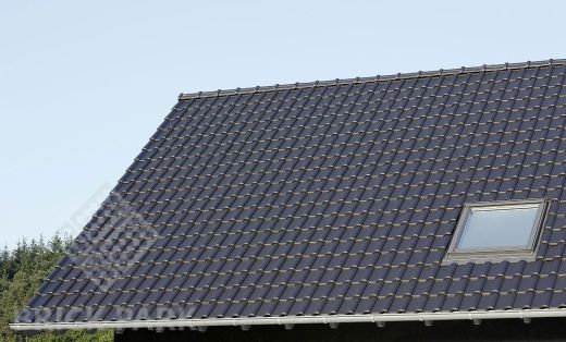 Керамическая черепица Roben BARI Anthrazit (Синевато-серый)