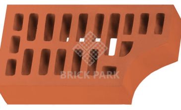 Кирпич фасонный Sanmax Красный ФЛ-11