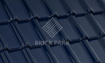 Черепица керамическая Laumans TIEFA XL TOP Высококачественная глазурь nr.101 azur-dunkel