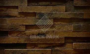 Плитка ручной работы угловая Real Brick Коллекция 1 3D RB 1-19 Кора дуба 300/150х40х20