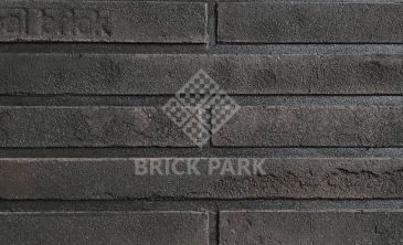 Плитка ручной работы угловая Real Brick Коллекция 1 RB 1-09 Черный магнезит