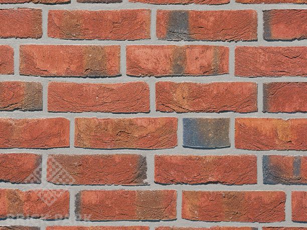 Кирпич Abc 5558 Gravenhorster rot-bunt wasserstrich NF