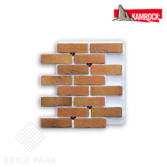 Термопанель ППС Камрок доборная Старый кирпич 32256