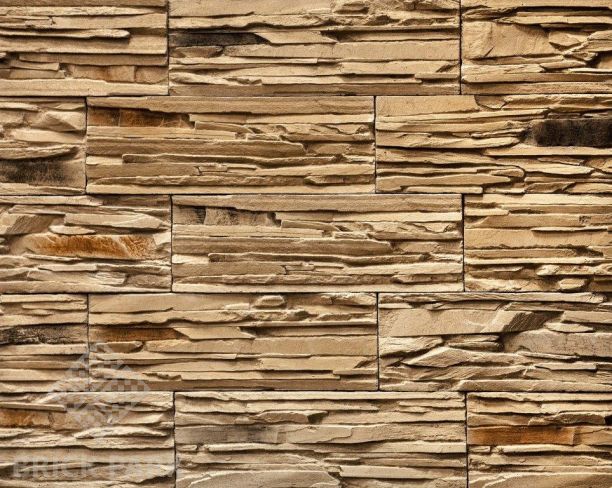 Декоративный камень Bergstone Горный пик кофе с молоком 03 (Угловой)