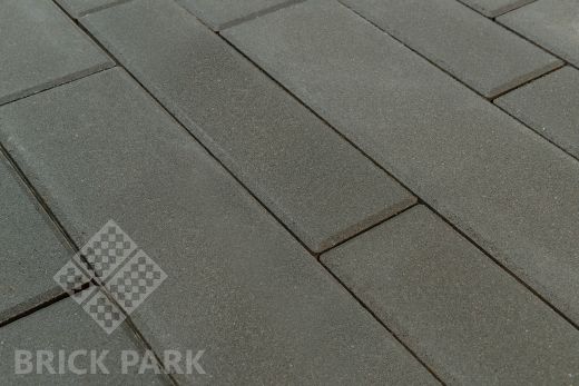 Бетонная брусчатка БРАЕР Домино Серый 480x120x60