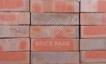 Verblender roter Sand Kohlebrand rot-bunt