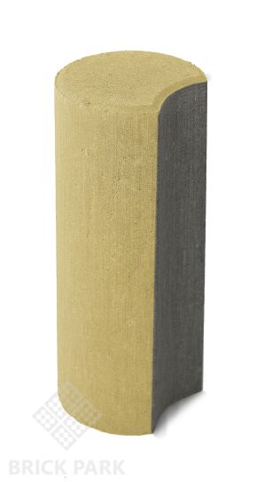 Бетонные столбики БРАЕР Палисад песочный