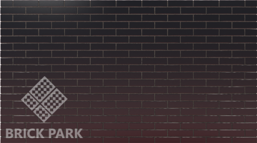 Кирпич глазурованный черный NF1,4