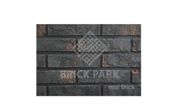 Плитка ручной работы угловая Real Brick Коллекция 2 ЧЁРНЫЙ ПРИНЦ RB 2-05 Коричневый