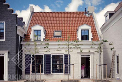 Керамическая черепица Roben FLANDERN Rot-engobiert (Красный,ангоб)