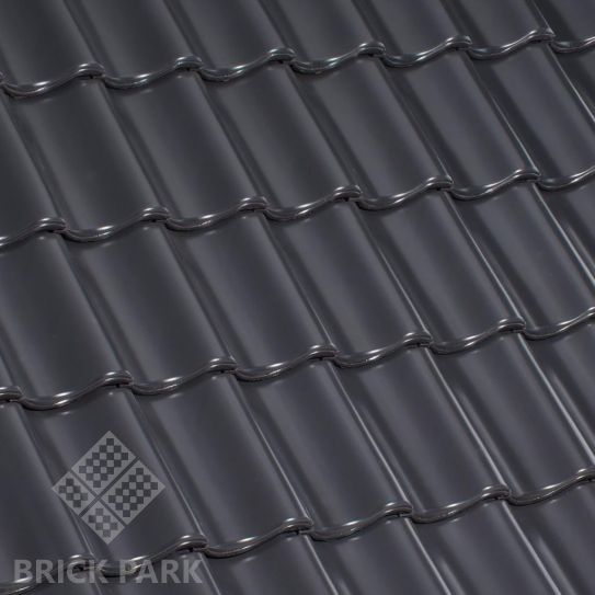 Черепица керамическая Laumans IDEAL VARIABEL Высококачественная глазурь nr.41 grau-satiniert