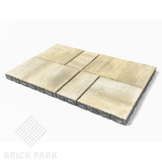 Бетонная брусчатка БРАЕР Патио Песчаник 210x210x60